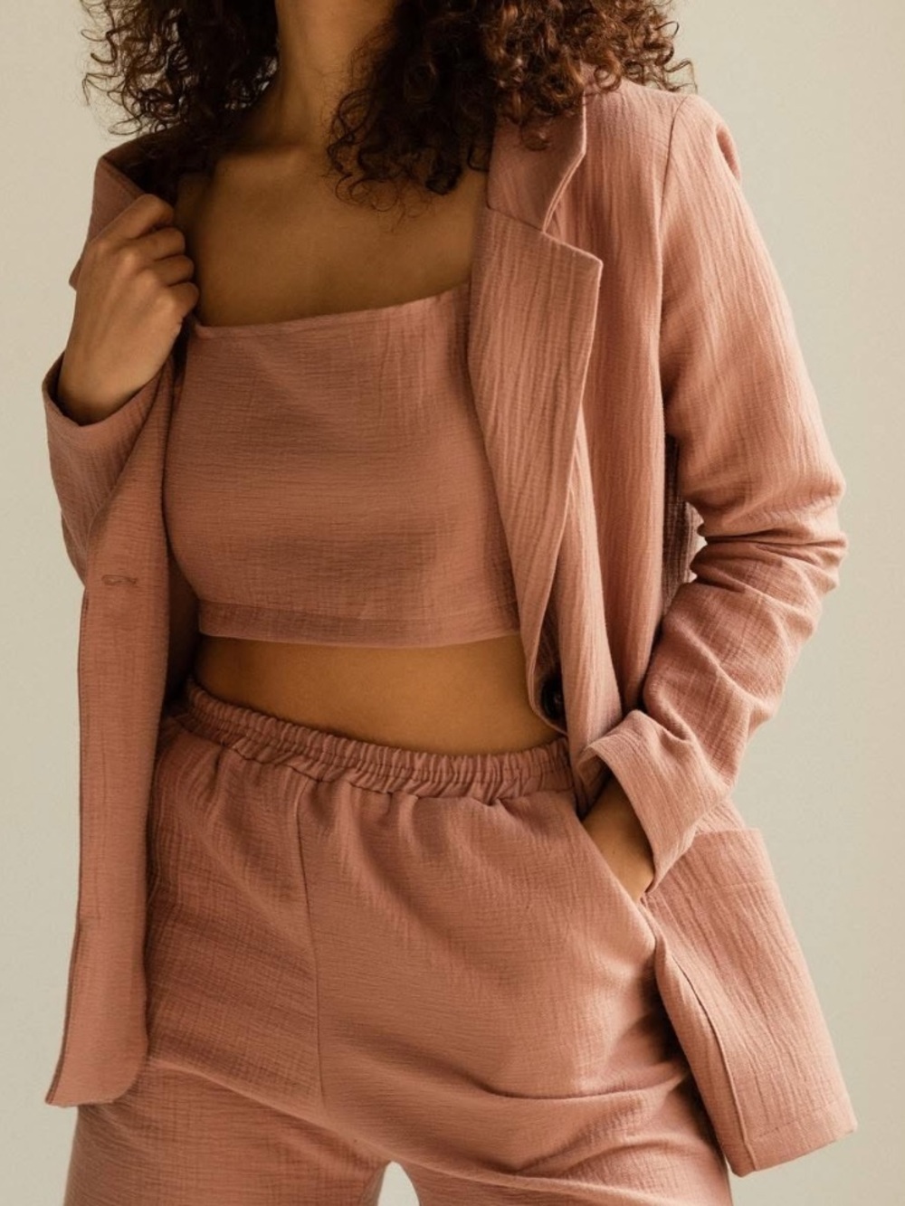 Cotton Blazer